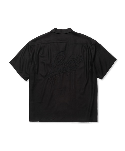 CALEE(キャリー)の「EMBROIDERY "BLATANT LOCALISM" OPEN COLLAR SH(シャツ/ブラウス・メンズ・グレー/ブラック/グリーン・MEDIUM/LARGE/X-LARGE/SMALL)」の12枚目の写真