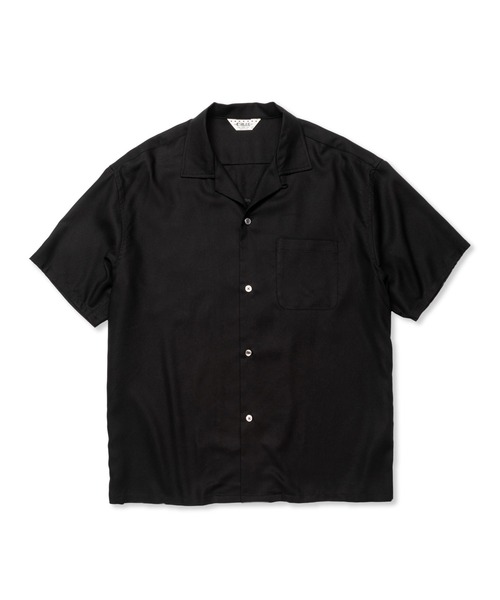 CALEE(キャリー)の「EMBROIDERY "BLATANT LOCALISM" OPEN COLLAR SH(シャツ/ブラウス・メンズ・グレー/ブラック/グリーン・MEDIUM/LARGE/X-LARGE/SMALL)」の4枚目の写真