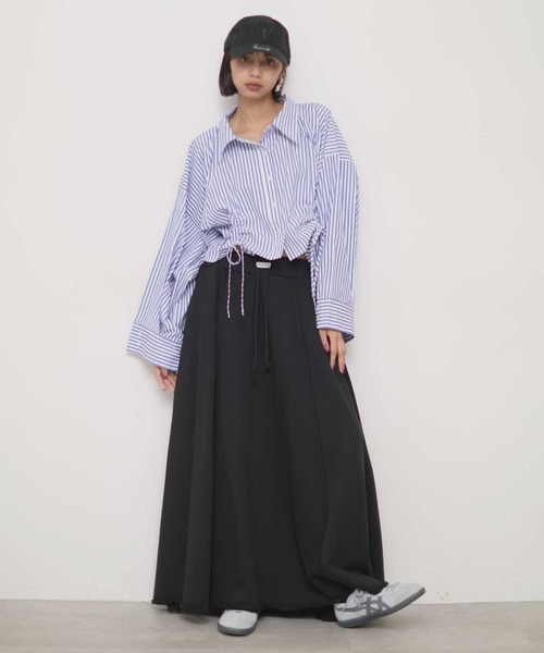 VIOLETTA クロップドオーバーシャツ クロップドオーバーシャツ（シャツ/ブラウス）｜VIOLETTA