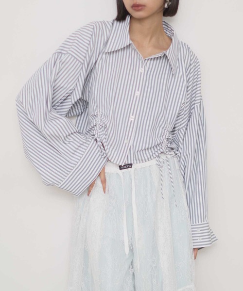 セール】クロップドオーバーシャツ（シャツ/ブラウス