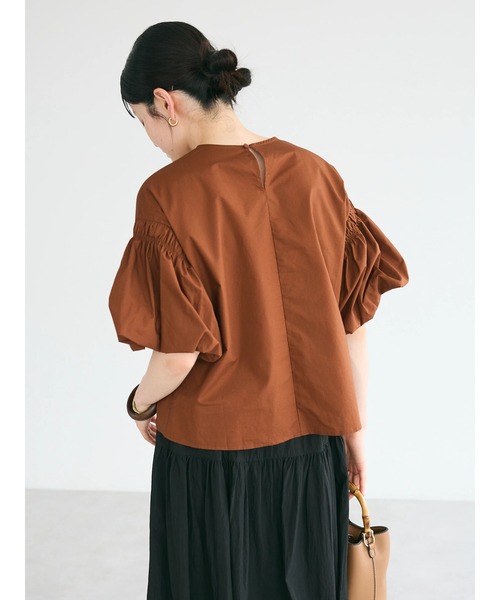 CRAFT STANDARD BOUTIQUE(クラフトスタンダードブティック)の「袖バルーンブラウス(シャツ/ブラウス・レディース・アイボリー/ブラック/ブラウン・FREE)」の8枚目の写真