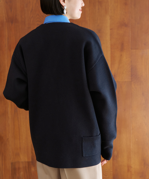 プロフ確認YU♡RI ★SALE★【極美品】イエナ ジャケットカーディガン CITEN＞ポロエリZIPカーディガン