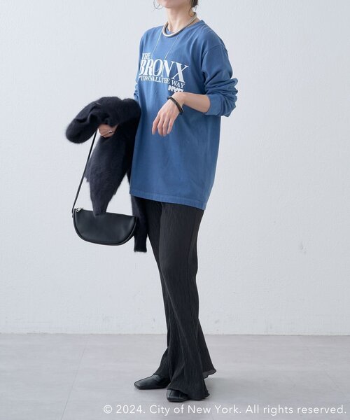 Omekashi(オメカシ)の「【GOOD ROCK SPEED】BRONX ロンT(Tシャツ/カットソー・レディース・ネイビー・FREE)」の9枚目の写真