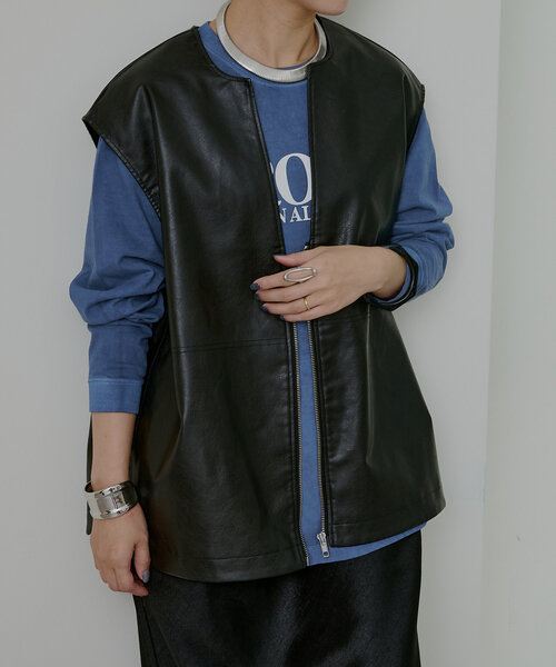 Omekashi(オメカシ)の「【GOOD ROCK SPEED】BRONX ロンT(Tシャツ/カットソー・レディース・ネイビー・FREE)」の17枚目の写真