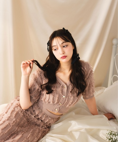 トップス TODAYFUL Jacquard Fringe Bustier TODAYFUL Jacquard Fringe Bustier