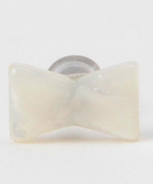 BEAMS BOY（ビームスボーイ）の「BEAMS BOY / アセチ プチピアス（ピアス（両耳用）・レディース・ホワイト/ホワイト系その他/その他1/その他2・ONE SIZE）」の15枚目の写真