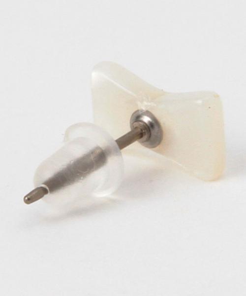 BEAMS BOY（ビームスボーイ）の「BEAMS BOY / アセチ プチピアス（ピアス（両耳用）・レディース・ホワイト/ホワイト系その他/その他1/その他2・ONE SIZE）」の16枚目の写真