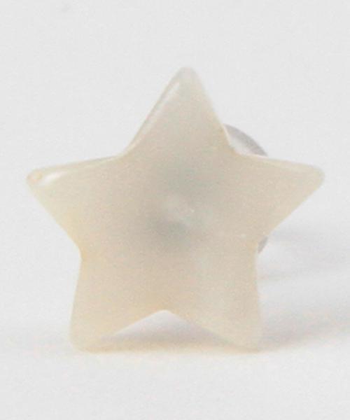 BEAMS BOY（ビームスボーイ）の「BEAMS BOY / アセチ プチピアス（ピアス（両耳用）・レディース・ホワイト/ホワイト系その他/その他1/その他2・ONE SIZE）」の18枚目の写真