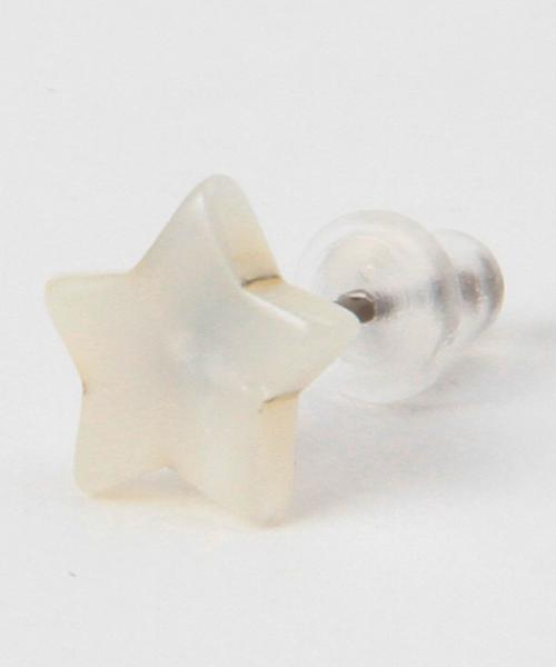 BEAMS BOY（ビームスボーイ）の「BEAMS BOY / アセチ プチピアス（ピアス（両耳用）・レディース・ホワイト/ホワイト系その他/その他1/その他2・ONE SIZE）」の20枚目の写真