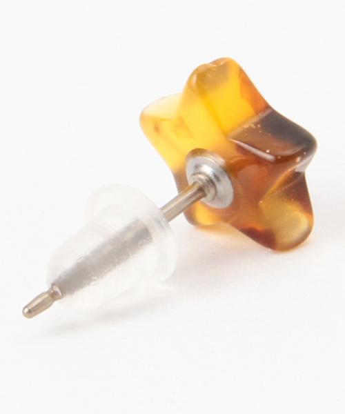 BEAMS BOY（ビームスボーイ）の「BEAMS BOY / アセチ プチピアス（ピアス（両耳用）・レディース・ホワイト/ホワイト系その他/その他1/その他2・ONE SIZE）」の13枚目の写真