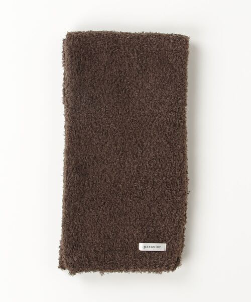 paravion(パラビオン)の「ブークレーマフラー(マフラー・レディース・ブラウン/グレー/アイボリー・FREE)」の12枚目の写真