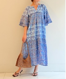 サラマリカCotton Linen Joint Lace Dress ワンピース C.LINEN JOINT