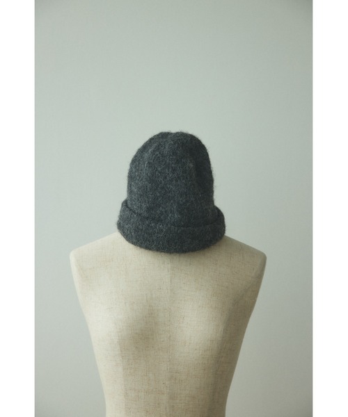 BLACK BY MOUSSY(ブラックバイマウジー)の「knit beanie(ニットビーニー)(ニットキャップ/ビーニー・レディース・ブラック/トップグレー/ピンク/レッド系その他・FREE)」の2枚目の写真