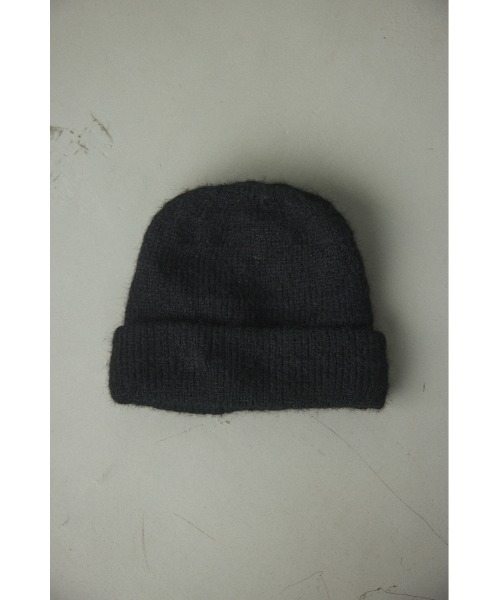 BLACK BY MOUSSY(ブラックバイマウジー)の「knit beanie(ニットビーニー)(ニットキャップ/ビーニー・レディース・ブラック/トップグレー/ピンク/レッド系その他・FREE)」の5枚目の写真