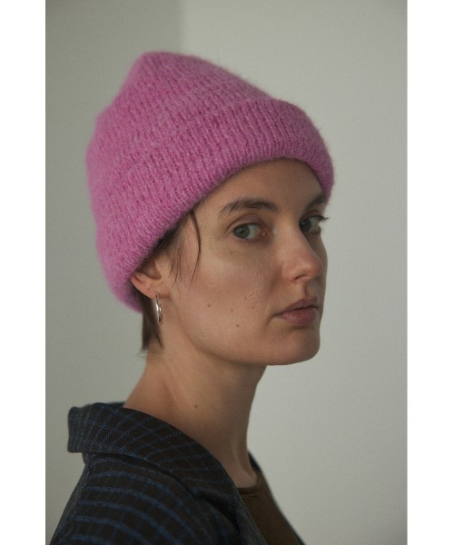 BLACK BY MOUSSY（ブラックバイマウジー）の「knit beanie(ニット