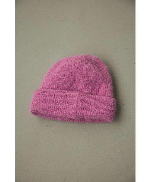 BLACK BY MOUSSY(ブラックバイマウジー)の「knit beanie(ニットビーニー)(ニットキャップ/ビーニー・レディース・ブラック/トップグレー/ピンク/レッド系その他・FREE)」の18枚目の写真