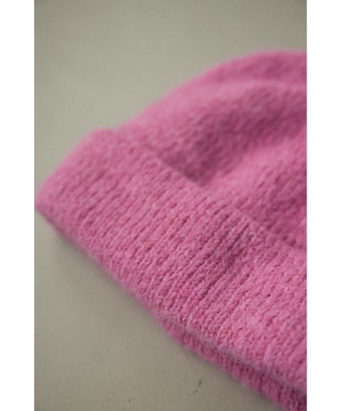 BLACK BY MOUSSY(ブラックバイマウジー)の「knit beanie(ニットビーニー)(ニットキャップ/ビーニー・レディース・ブラック/トップグレー/ピンク/レッド系その他・FREE)」の17枚目の写真