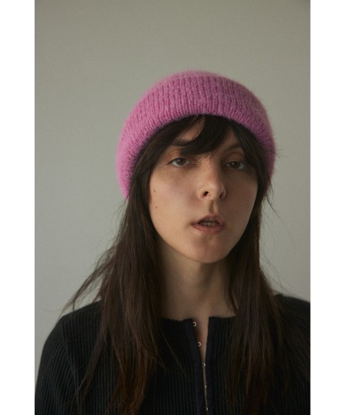 BLACK BY MOUSSY(ブラックバイマウジー)の「knit beanie(ニットビーニー)(ニットキャップ/ビーニー・レディース・ブラック/トップグレー/ピンク/レッド系その他・FREE)」の15枚目の写真