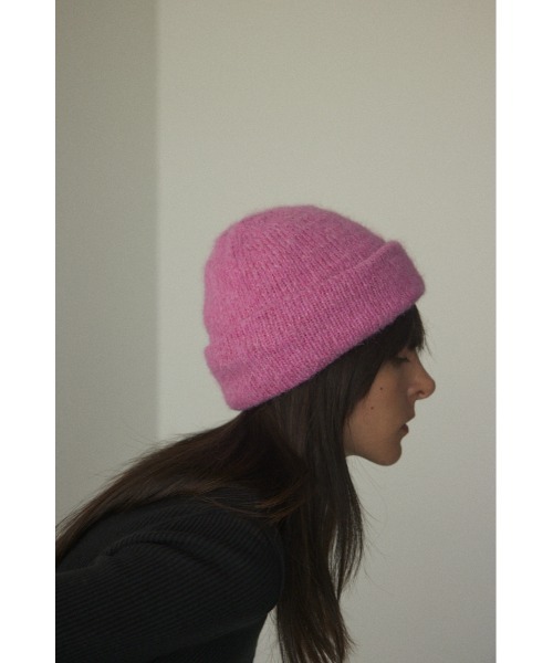 BLACK BY MOUSSY(ブラックバイマウジー)の「knit beanie(ニットビーニー)(ニットキャップ/ビーニー・レディース・ブラック/トップグレー/ピンク/レッド系その他・FREE)」の14枚目の写真
