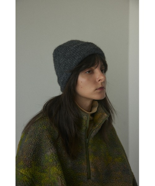 BLACK BY MOUSSY(ブラックバイマウジー)の「knit beanie(ニットビーニー)(ニットキャップ/ビーニー・レディース・ブラック/トップグレー/ピンク/レッド系その他・FREE)」の13枚目の写真
