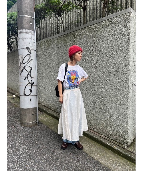 BLACK BY MOUSSY(ブラックバイマウジー)の「knit beanie(ニットビーニー)(ニットキャップ/ビーニー・レディース・ブラック/トップグレー/ピンク/レッド系その他・FREE)」の12枚目の写真