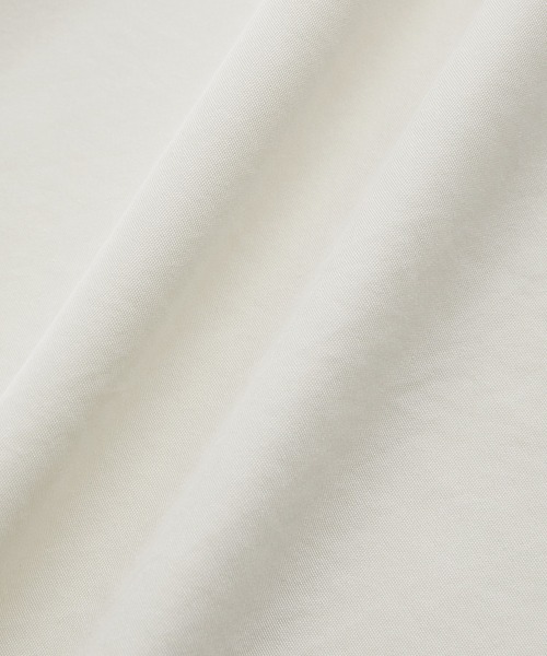 ADAM ET ROPE'(アダムエロペ)の「リラックス ドレープ レーヨンスエード とろみレギュラーカラーシャツ / イージーケア / 3シーズン着用可能 / ユニセックス(シャツ/ブラウス・メンズ・ブラック/ベージュ/キナリ/グリーン系その他2/ブルー系その他5・M/L)」の14枚目の写真