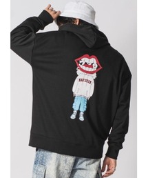 RE730（アールイーセブンサーティー）の「【RE730】なみおくんビッグシルエットルーズパーカー　全身なみおくん（パーカー）」