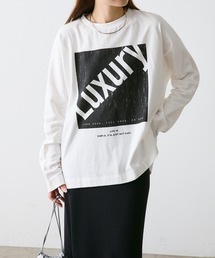 PUAL CE CIN | 【WEB限定カラーあり】LUXURYプリントロンT(Tシャツ/カットソー)