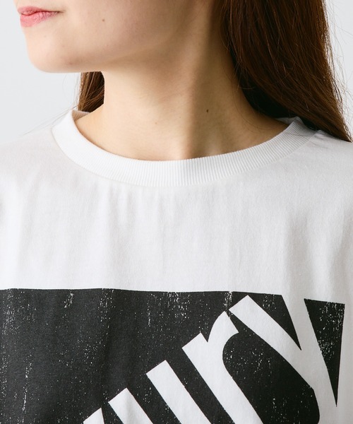 PUAL CE CIN(ピュアルセシン)の「【WEB限定カラーあり】LUXURYプリントロンT(Tシャツ/カットソー・レディース・アイボリー/チャコールグレー/オフホワイト・FREE)」の6枚目の写真