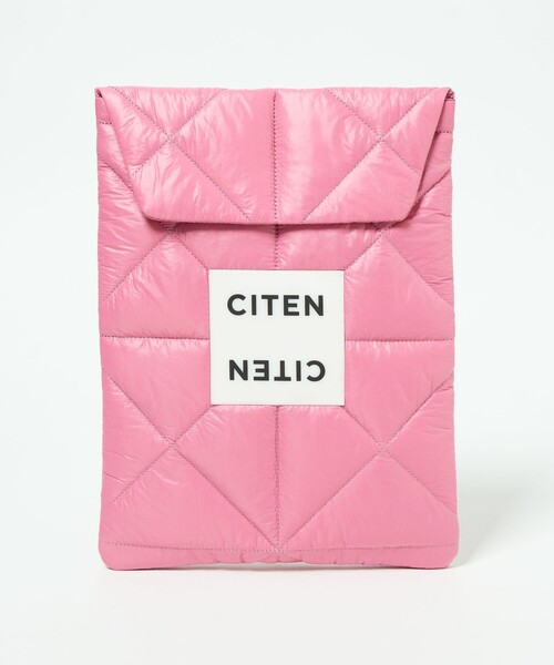 CITEN（シテン）の「＜CITEN＞ パデッド PCケース M ライト（PC・タブレットケース・レディース・ワインレッド/ライトピンク/ブラック/ダークグリーン/ベージュ/ホワイト/ライトグレー/シルバー/ロイヤルブルー/ライトブルー/ネイビー/ピンク/ライム/クリーム/オレンジ系その他/レッド/ダークブラウン/ダークグレー/その他3/その他4/オレンジ・FREE）」の20枚目の写真