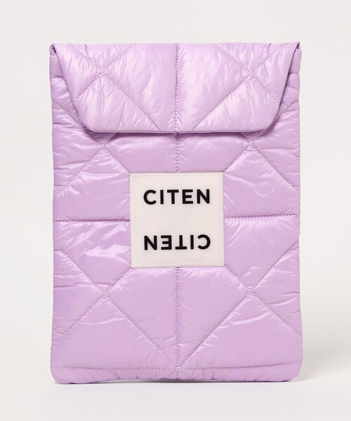 CITEN(シテン)の「<CITEN> パデッド PCケース M ライト(PC・タブレットケース・レディース・ワインレッド/ライトピンク/ブラック/ダークグリーン/ベージュ/ホワイト/ライトグレー/シルバー/ロイヤルブルー/ライトブルー/ネイビー/ピンク/ライム/クリーム/オレンジ系その他/レッド/ダークブラウン/ダークグレー/その他3/その他4/オレンジ/その他6/ケリーグリーン/ターコイズブルー系/ライラック/その他7/ブラウン系・FREE)」の16枚目の写真