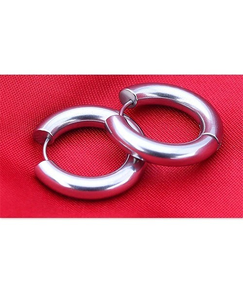 WARAIJOGO（ワライジョウゴ）の「【WARAIJOGO】EK121/ボリュームリングペアピアス/両耳用(NEZ)（ピアス（両耳用）・レディース・ブラック/ゴールド/シルバー・10/16/14/12）」の10枚目の写真