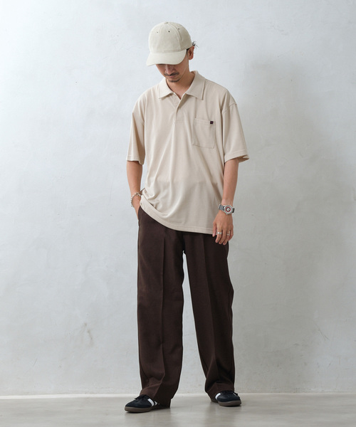 Russell Athletic（ラッセルアスレティック）の「RUSSEL ATHLETIC 別注 Ever Dry ポロシャツ（Tシャツ/カットソー・メンズ・ブラック/ホワイト/ベージュ系その他/ネイビー・MEDIUM/LARGE）」の9枚目の写真