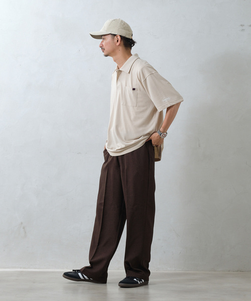 Russell Athletic（ラッセルアスレティック）の「RUSSEL ATHLETIC 別注 Ever Dry ポロシャツ（Tシャツ/カットソー・メンズ・ブラック/ホワイト/ベージュ系その他/ネイビー・MEDIUM/LARGE）」の10枚目の写真