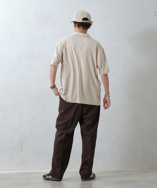 Russell Athletic（ラッセルアスレティック）の「RUSSEL ATHLETIC 別注 Ever Dry ポロシャツ（Tシャツ/カットソー・メンズ・ブラック/ホワイト/ベージュ系その他/ネイビー・MEDIUM/LARGE）」の11枚目の写真