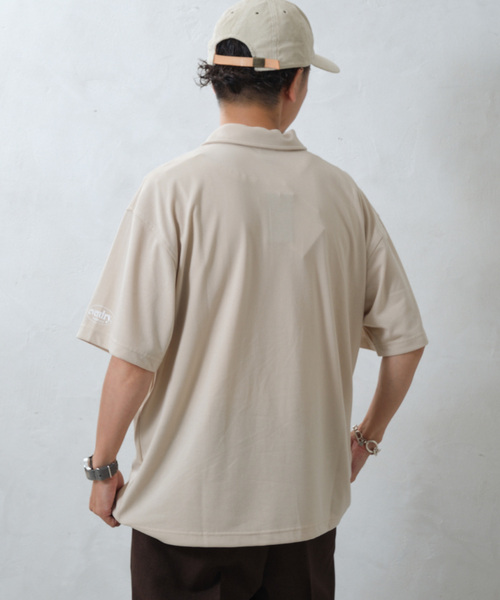 Russell Athletic（ラッセルアスレティック）の「RUSSEL ATHLETIC 別注 Ever Dry ポロシャツ（Tシャツ/カットソー・メンズ・ブラック/ホワイト/ベージュ系その他/ネイビー・MEDIUM/LARGE）」の16枚目の写真