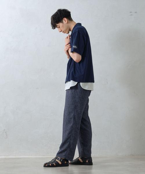 Russell Athletic（ラッセルアスレティック）の「RUSSEL ATHLETIC 別注 Ever Dry ポロシャツ（Tシャツ/カットソー・メンズ・ブラック/ホワイト/ベージュ系その他/ネイビー・MEDIUM/LARGE）」の18枚目の写真