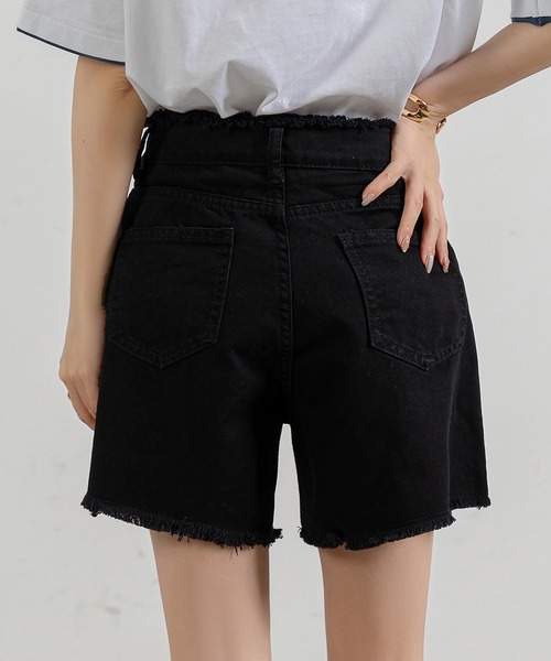 セール】レディース Aラインヴィンテージライクカットオフショート