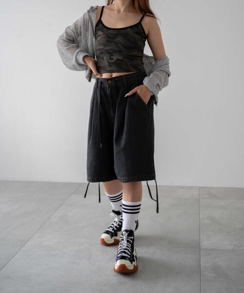 dispark（ディスパーク）の「DISPARK/カモフラージュキャミソール（キャミソール・レディース・グレー/カーキ・FREE）」の13枚目の写真