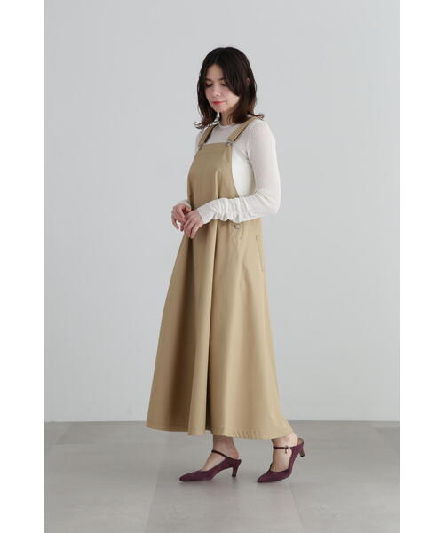 JILL STUART（ジルスチュアート）の「◆Ａラインサロペットワンピース（ワンピース・レディース・ベージュ・4/2）」の19枚目の写真