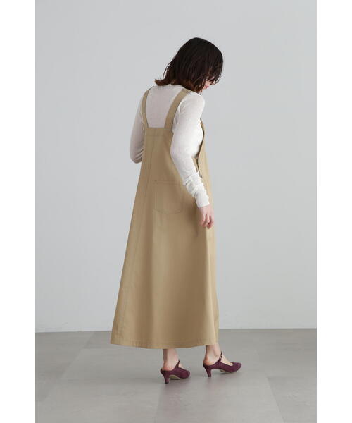 JILL STUART（ジルスチュアート）の「◆Ａラインサロペットワンピース（ワンピース・レディース・ベージュ・4/2）」の17枚目の写真