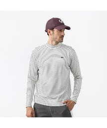 ROSASEN（ロサーセン）の「【Rosasen/GOLF】ベア天ボーダー長袖モックネック（Tシャツ/カットソー）」