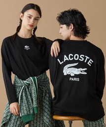 LACOSTE(���R�X�e)�̃I�[�o�[�T�C�Y PARIS���S �w�r�[�E�F�C�g ����T�V���c / ����T(T�V���c/�J�b�g�\�[)