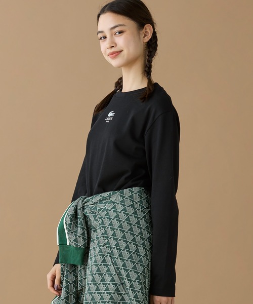 オーバーサイズ PARISロゴ ヘビーウェイト 長袖Tシャツ / ロンT（T