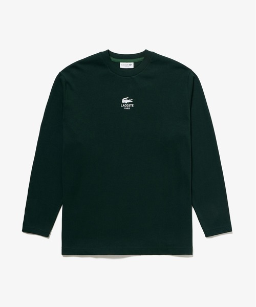 オーバーサイズ PARISロゴ ヘビーウェイト 長袖Tシャツ / ロンT（T