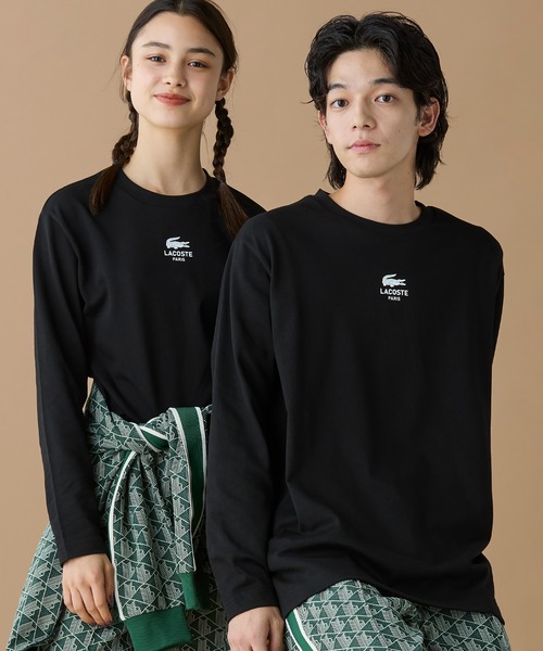 オーバーサイズ PARISロゴ ヘビーウェイト 長袖Tシャツ / ロンT（T