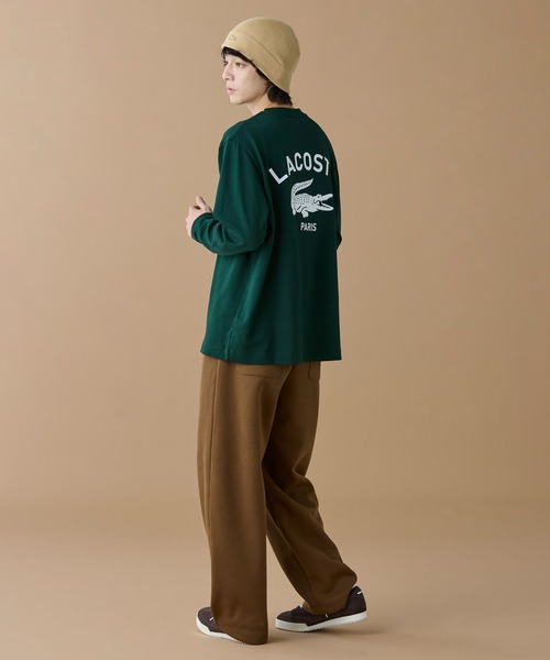 オーバーサイズ PARISロゴ ヘビーウェイト 長袖Tシャツ / ロンT（T