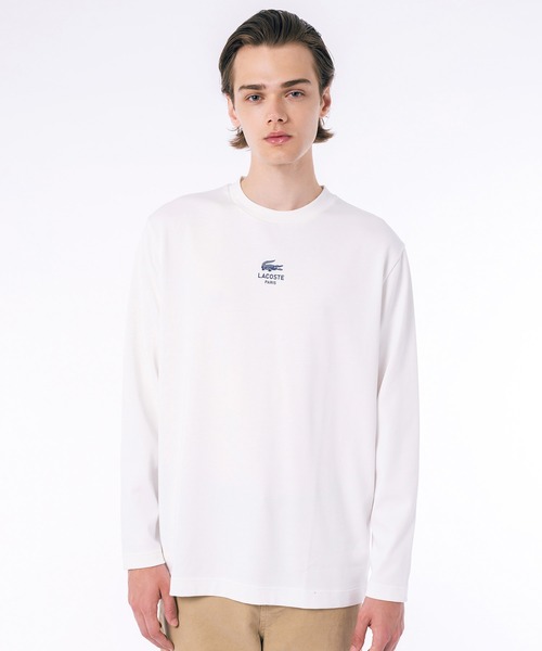 オーバーサイズ PARISロゴ ヘビーウェイト 長袖Tシャツ / ロンT（T