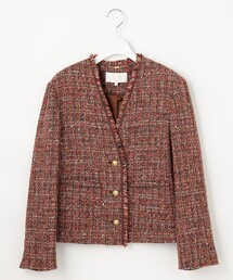 ノーカラージャケット（オレンジ/橙色系）ファッション通販 - ZOZOTOWN