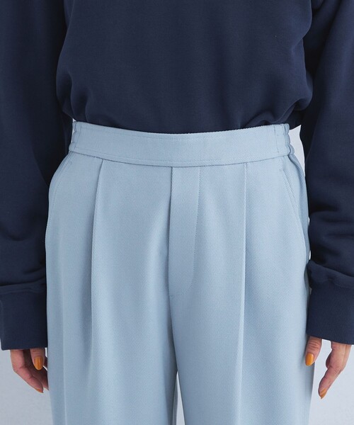 green label relaxing（グリーンレーベルリラクシング）の「［size SHORT/TALLあり］オルマイ ウラキモウ テーパード パンツ（その他パンツ・レディース・ブラック/ライトブルー/オフホワイト/ブラウン/モカ/その他1/ベージュ・SHORT/34/36/38/40/42/TALL/44）」の15枚目の写真